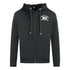 North Sails Logo Black Zip Sweater Jacket